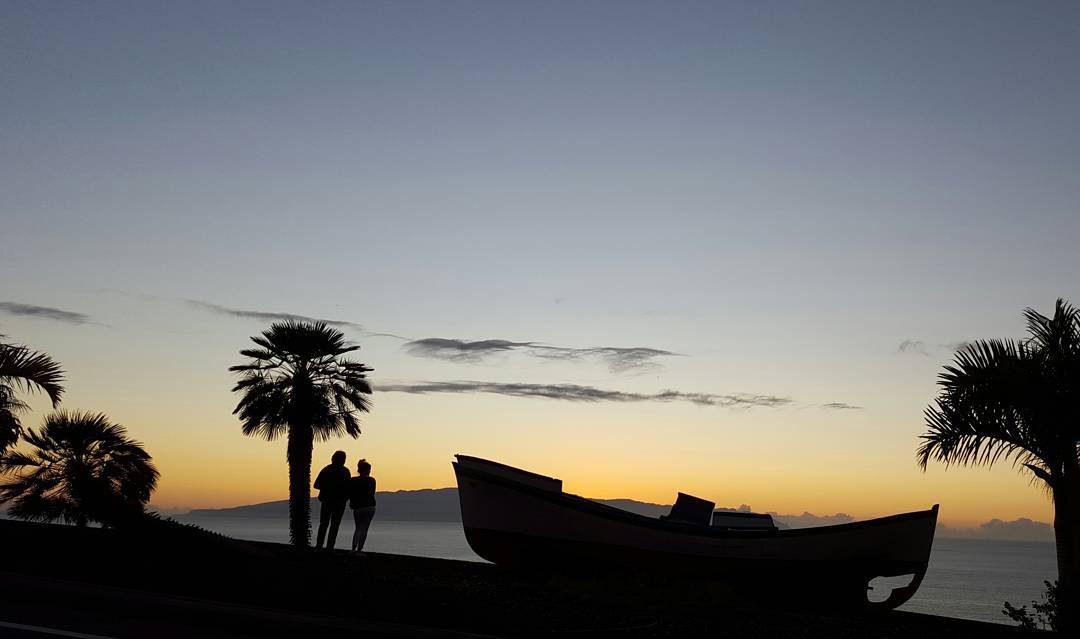 Sunset along a private VIP Tour in Tenerife