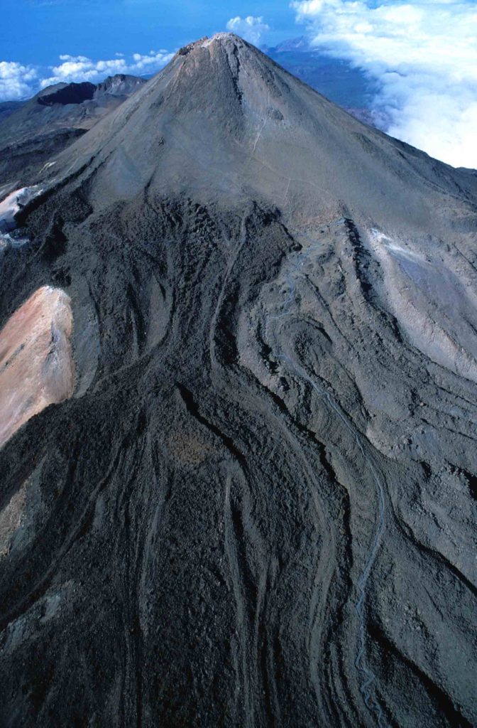 Eruption of Las Narices del Teide - the most recent one.