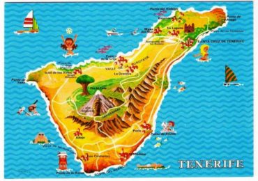 Tenerife island map - Tenerife Host